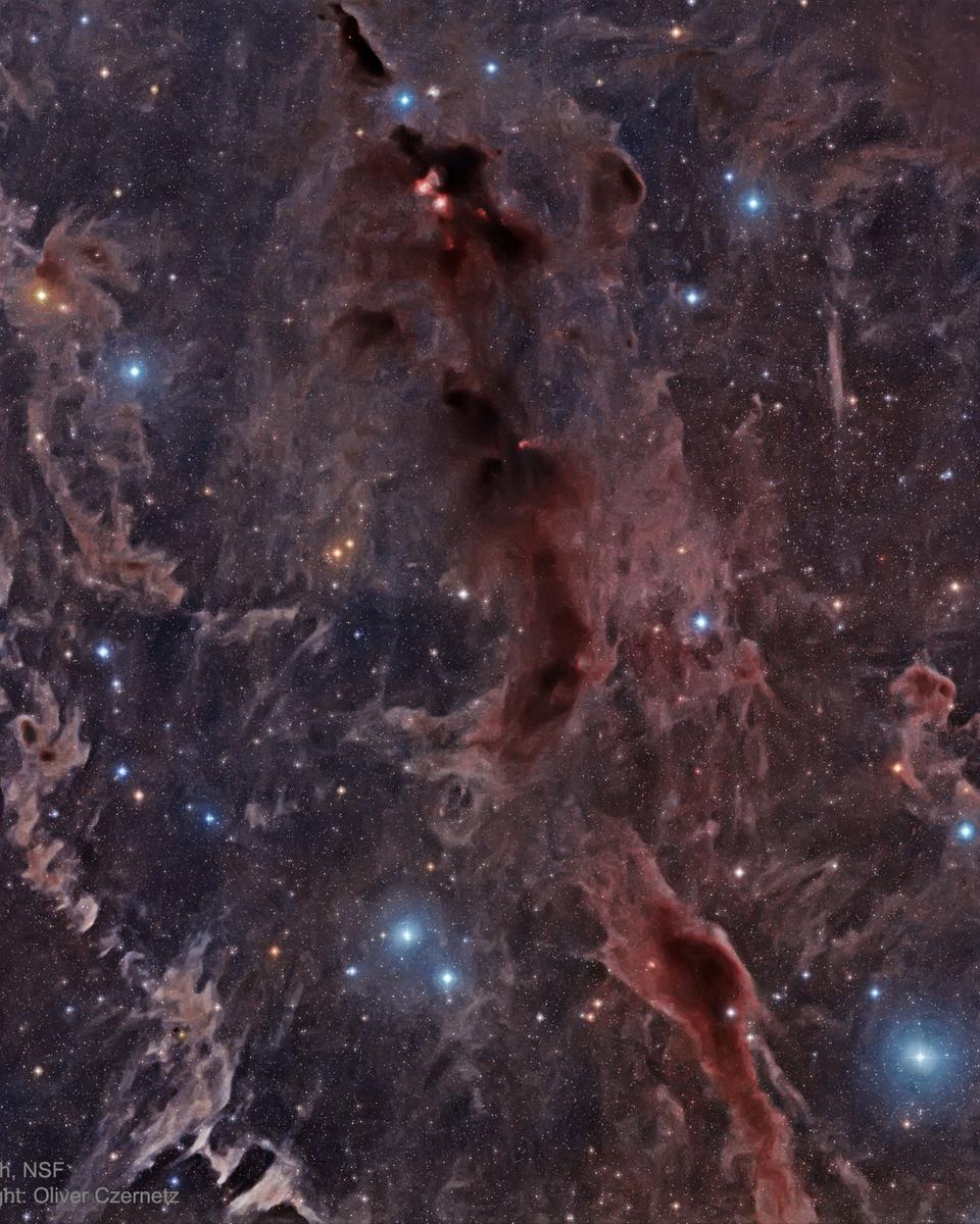 Dark Nebulas across Taurus