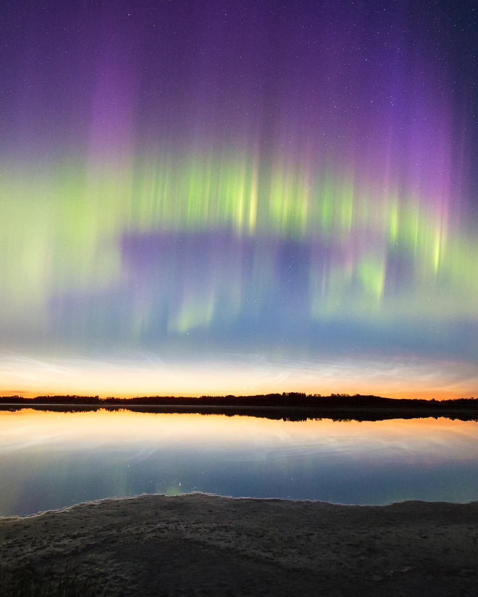 Northern Lights and Noctilucent Clouds