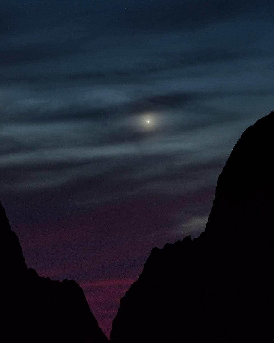 Twilight in a Western Sky