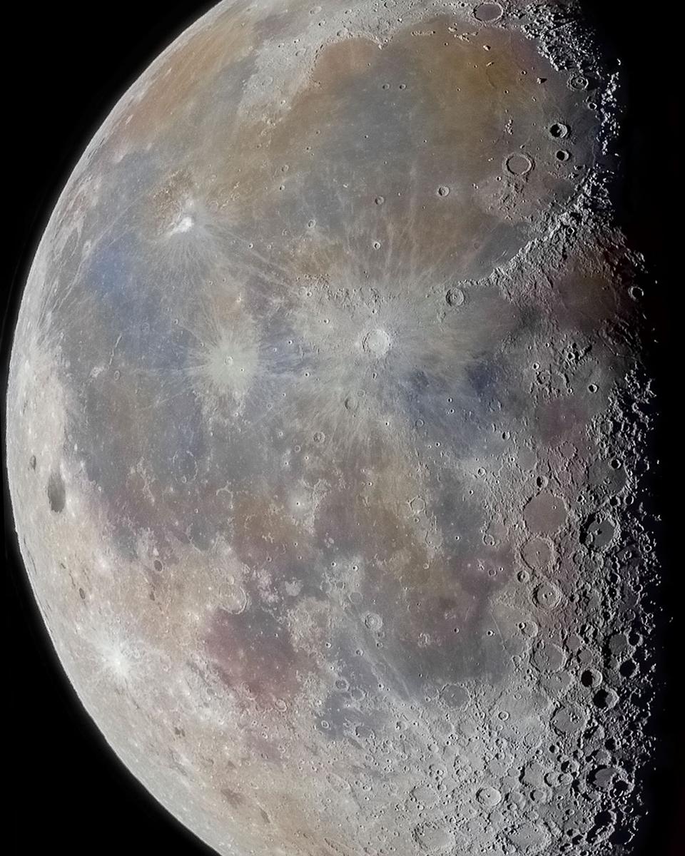 Craters and Shadows at the Lunar Terminator