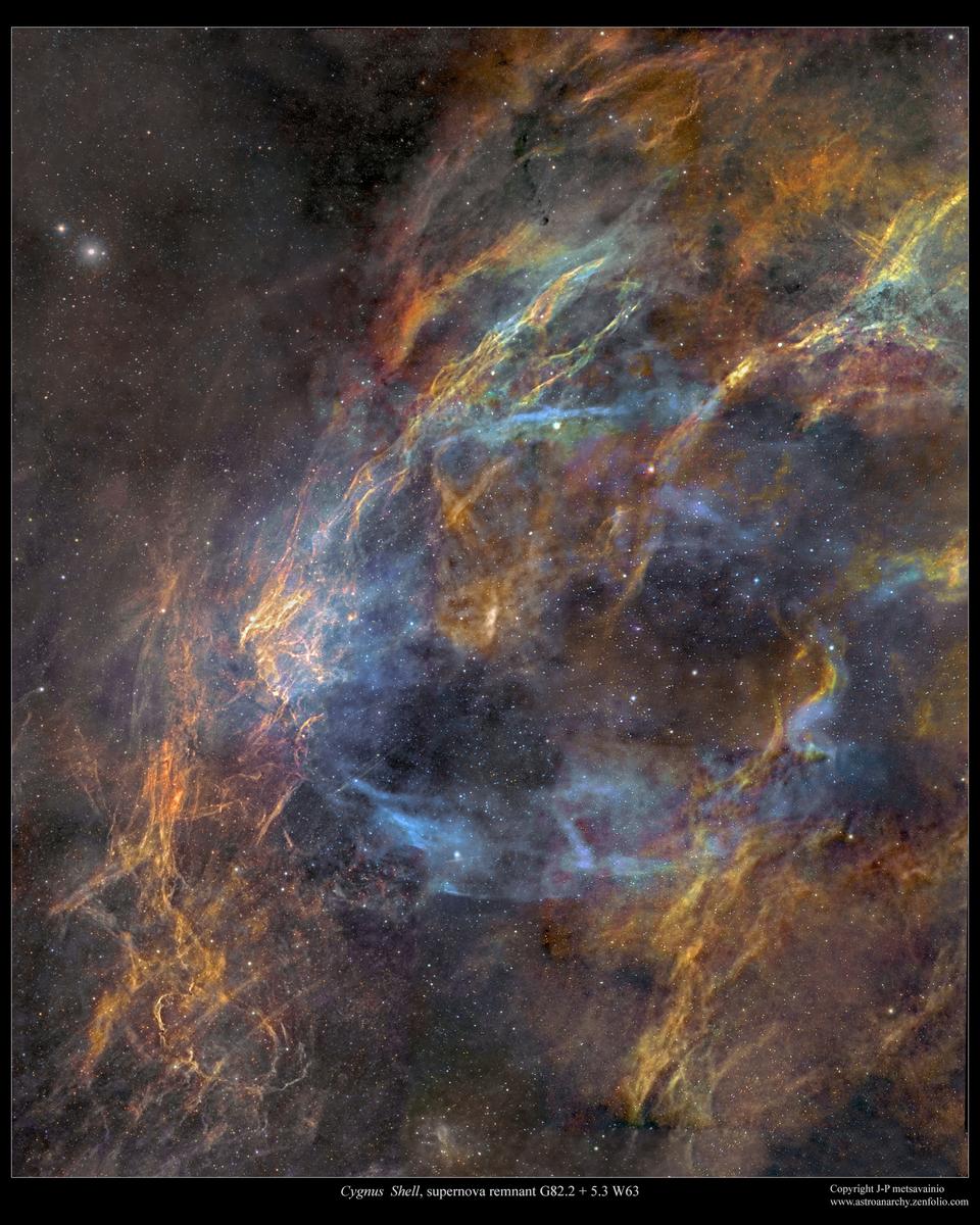 Cygnus Shell Supernova Remnant W63