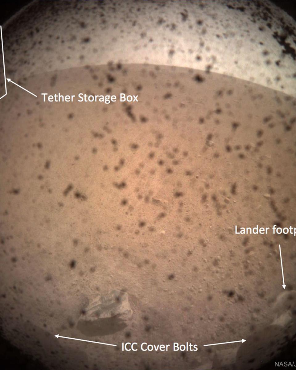 InSight's First Image from Mars