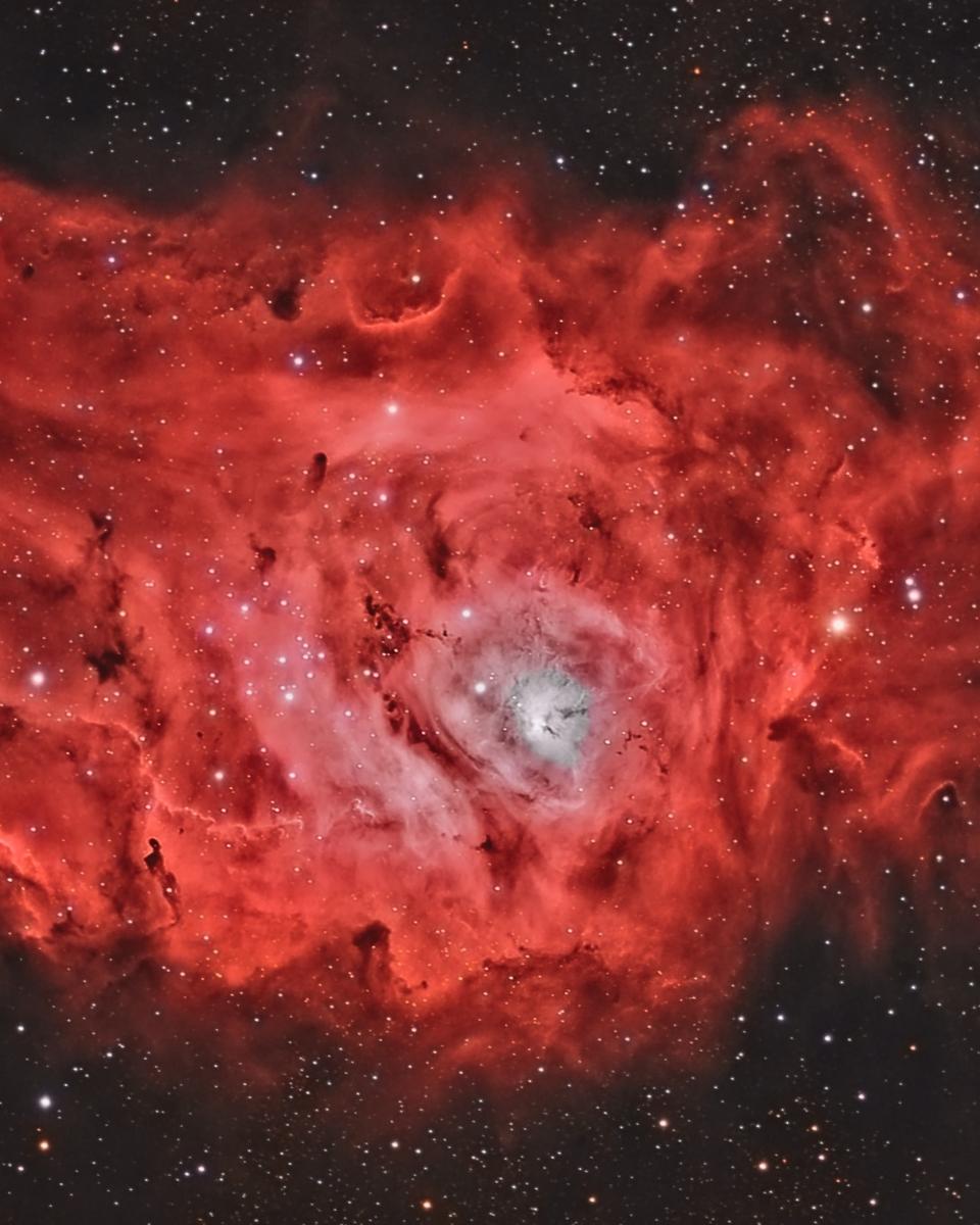 The Lagoon Nebula is Stars, Gas, and Dust