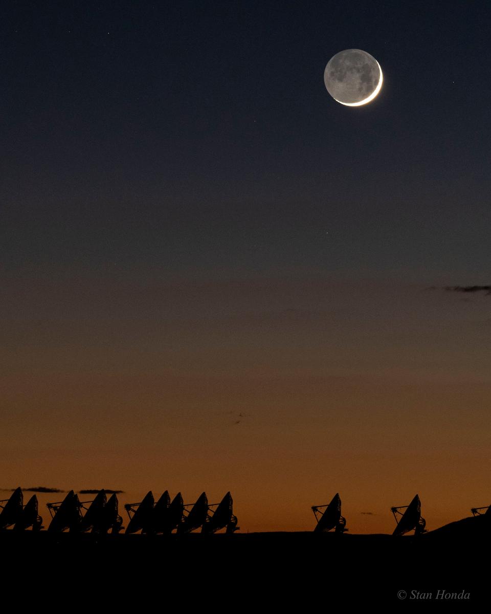 The Old Moon in the Young Moon's Arms