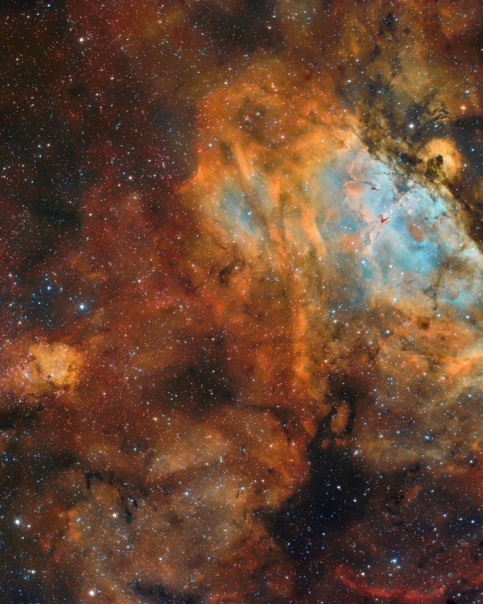 M16: In and Around the Eagle Nebula