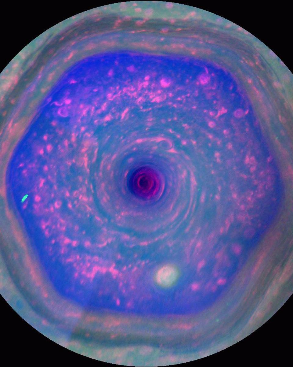 Saturn's North Polar Hexagon