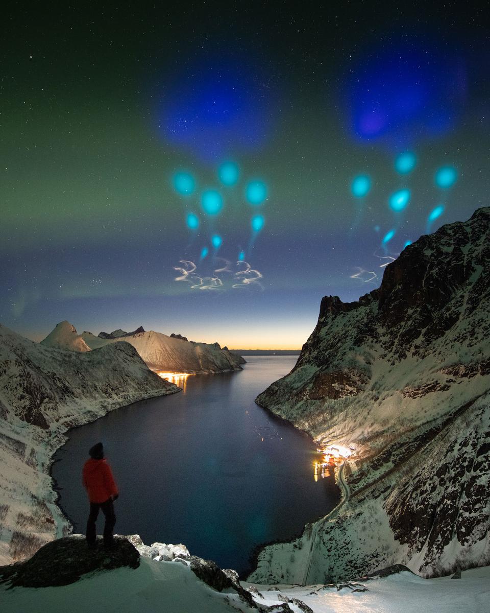 AZURE Vapor Tracers over Norway
