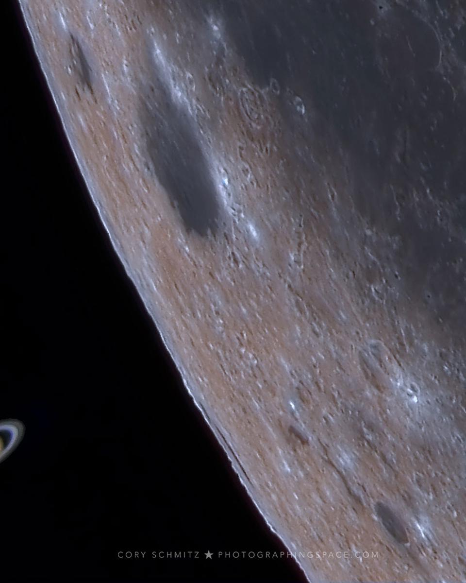 Moon Occults Saturn
