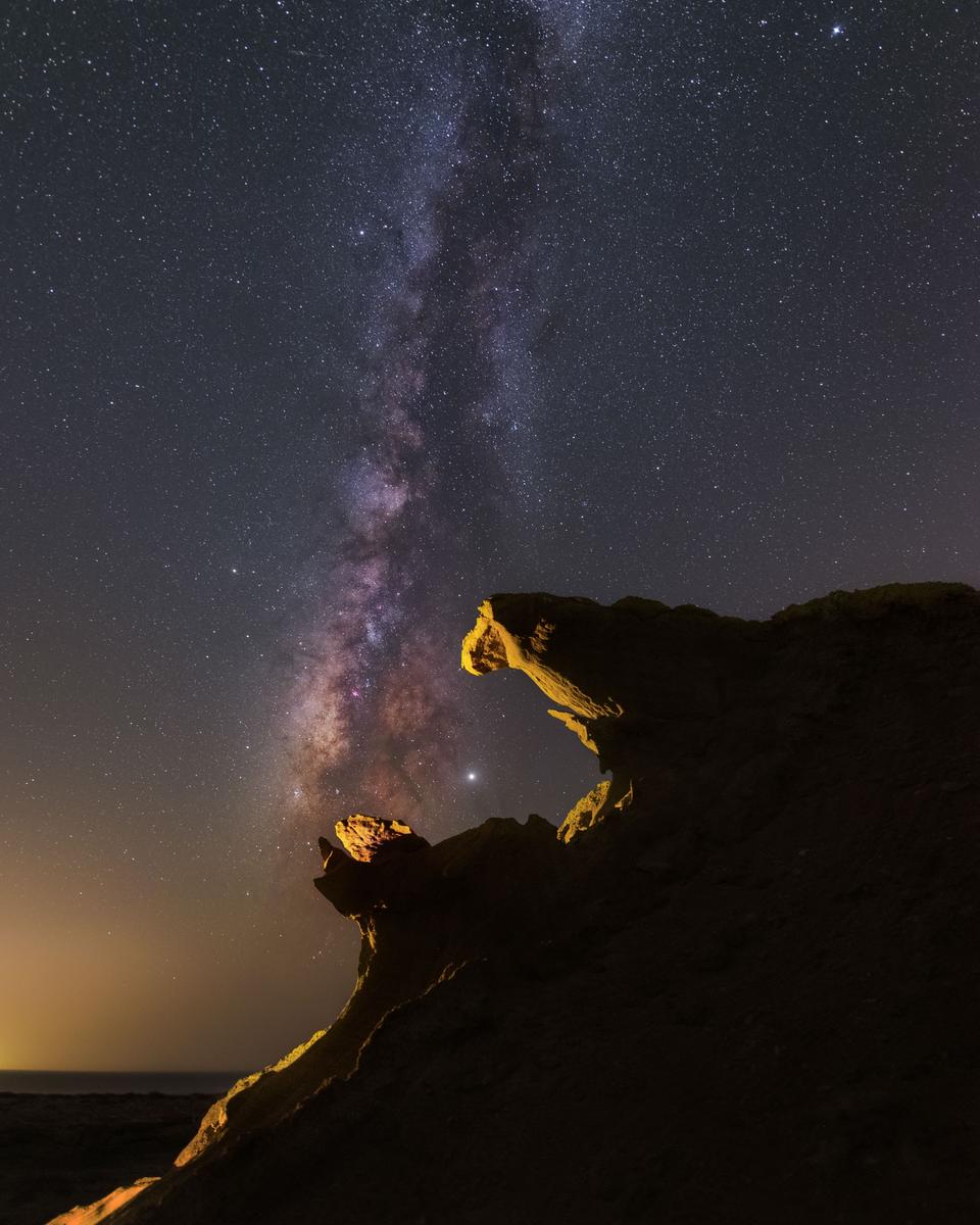 Jupiter Engulfed and the Milky Way