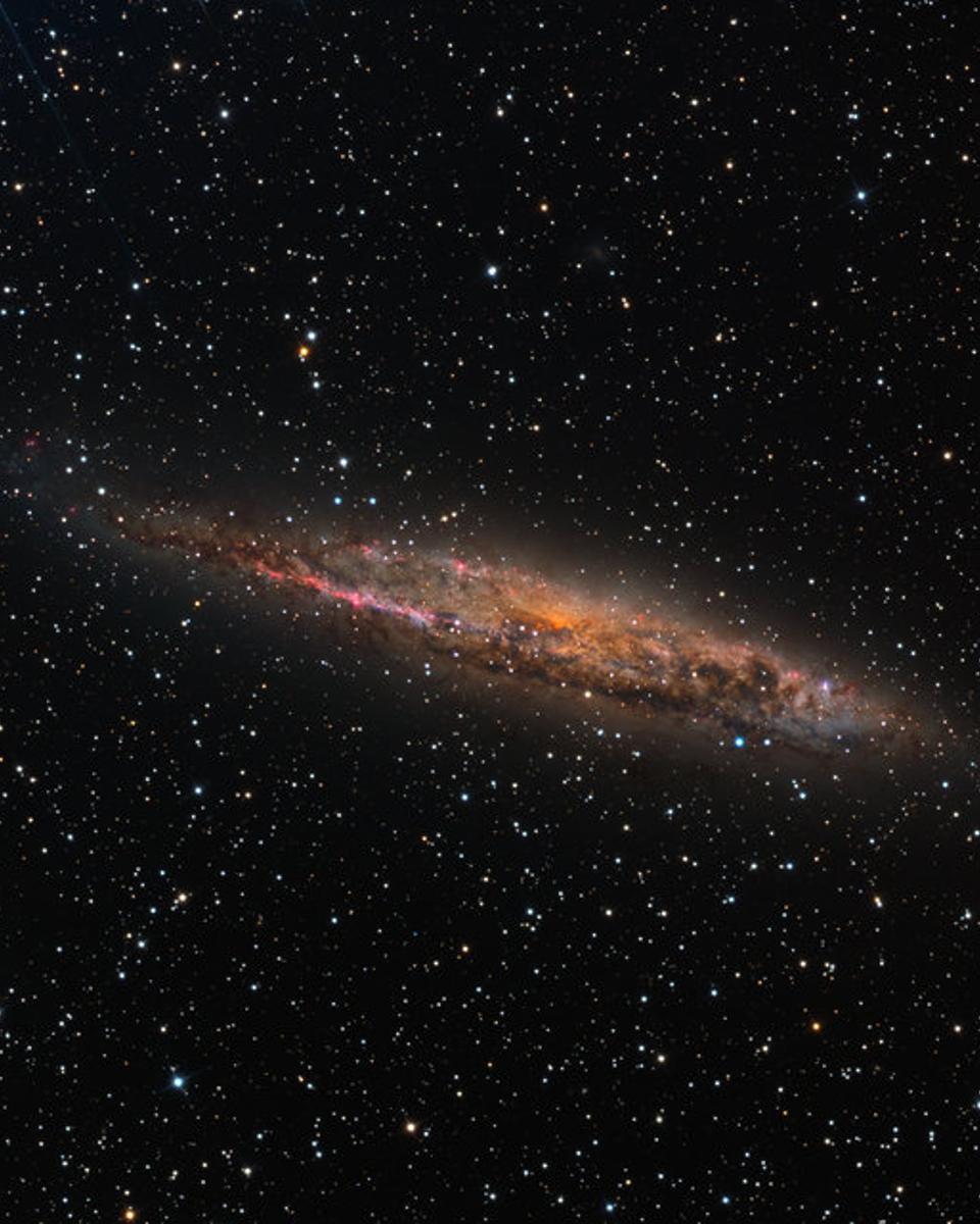 Nearby Spiral Galaxy NGC 4945
