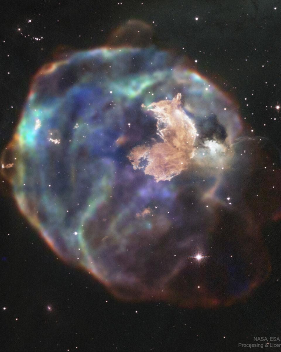 N63A: Supernova Remnant in Visible and X-ray