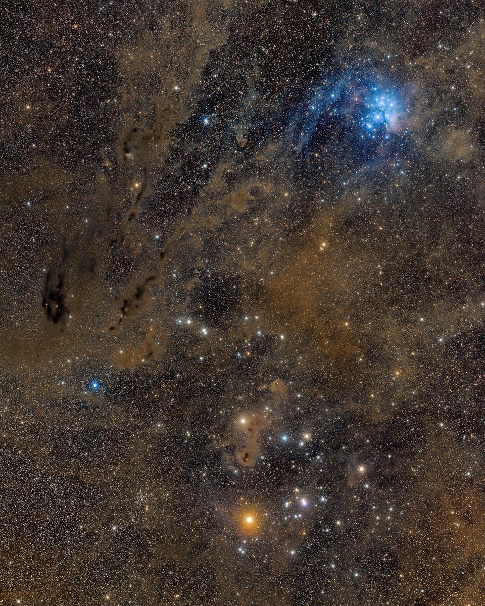 Pleiades to Hyades