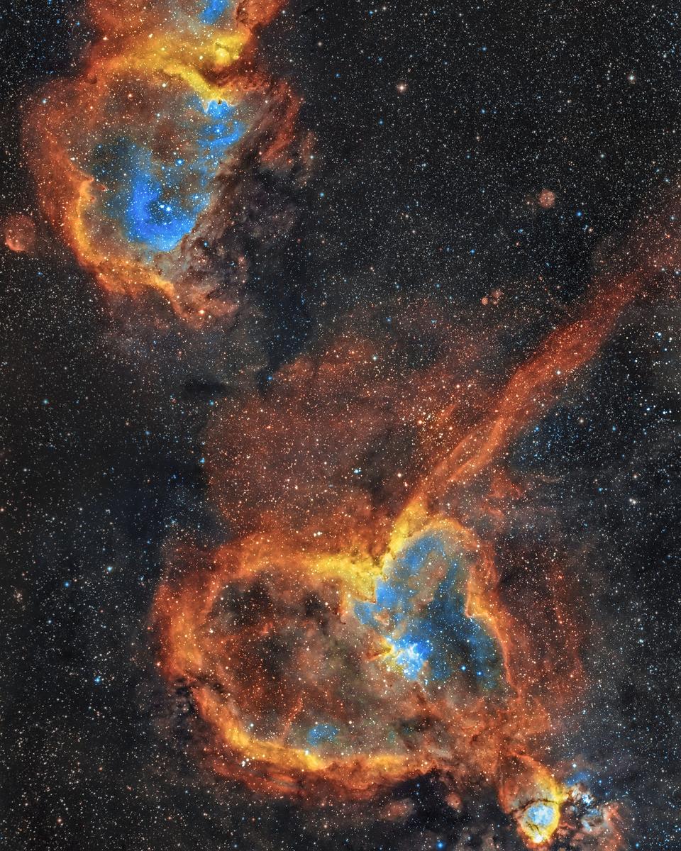 The Heart and Soul Nebulas