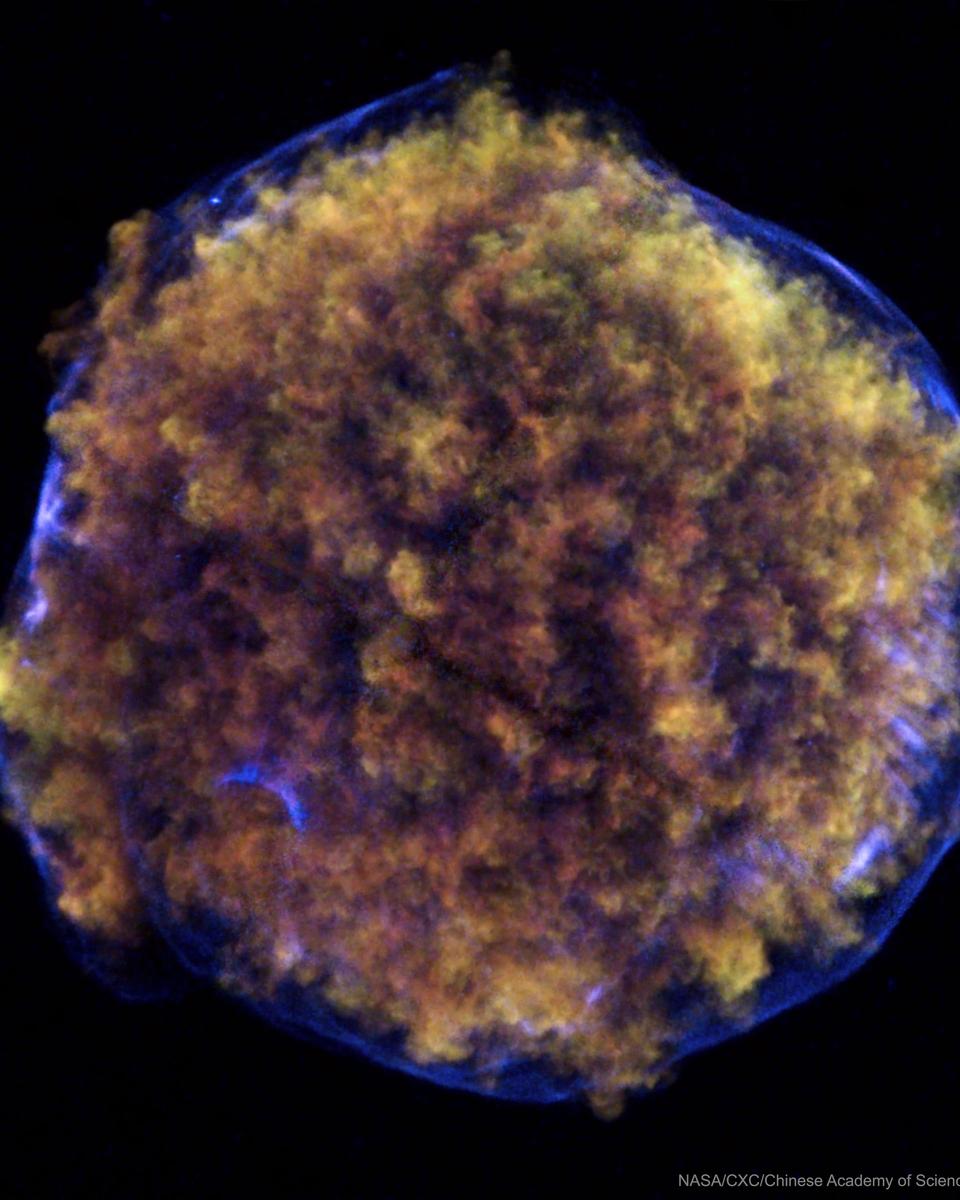 Tycho's Supernova Remnant in X-ray