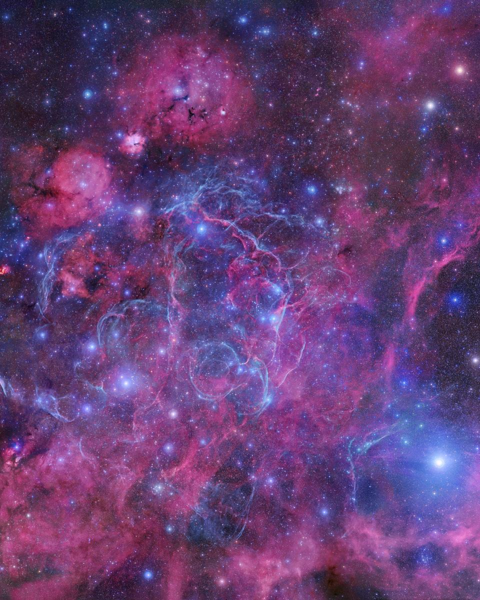Vela Supernova Remnant Mosaic