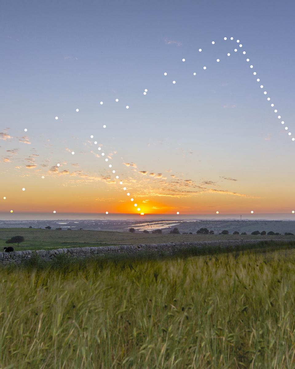 Sunset Analemma