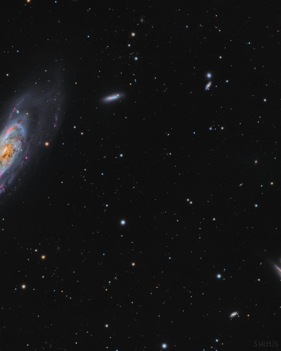 A View Toward M106