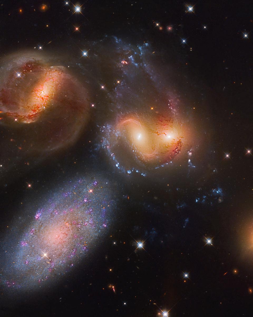 Stephan's Quintet from Hubble