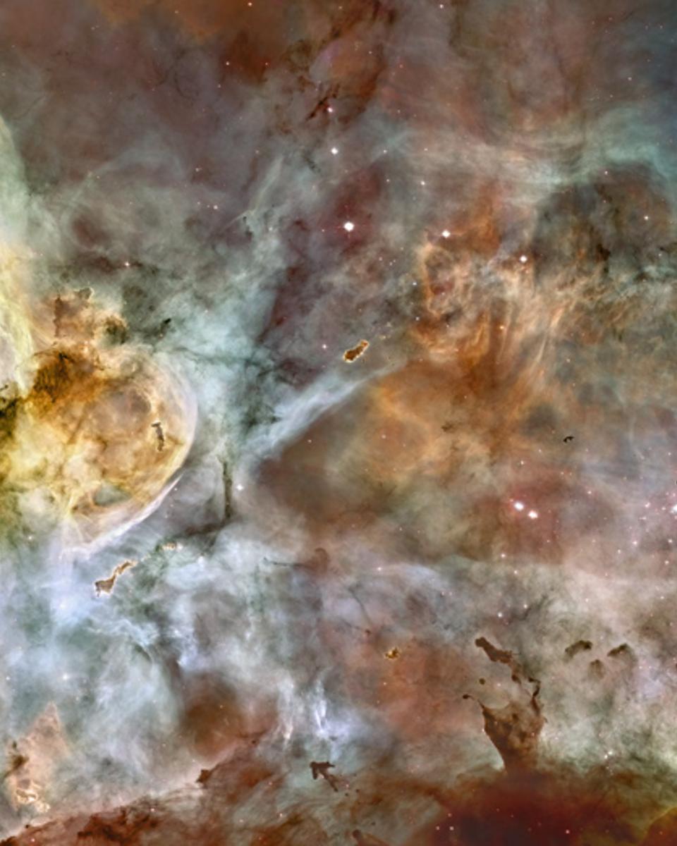 Carina Nebula Panorama from Hubble