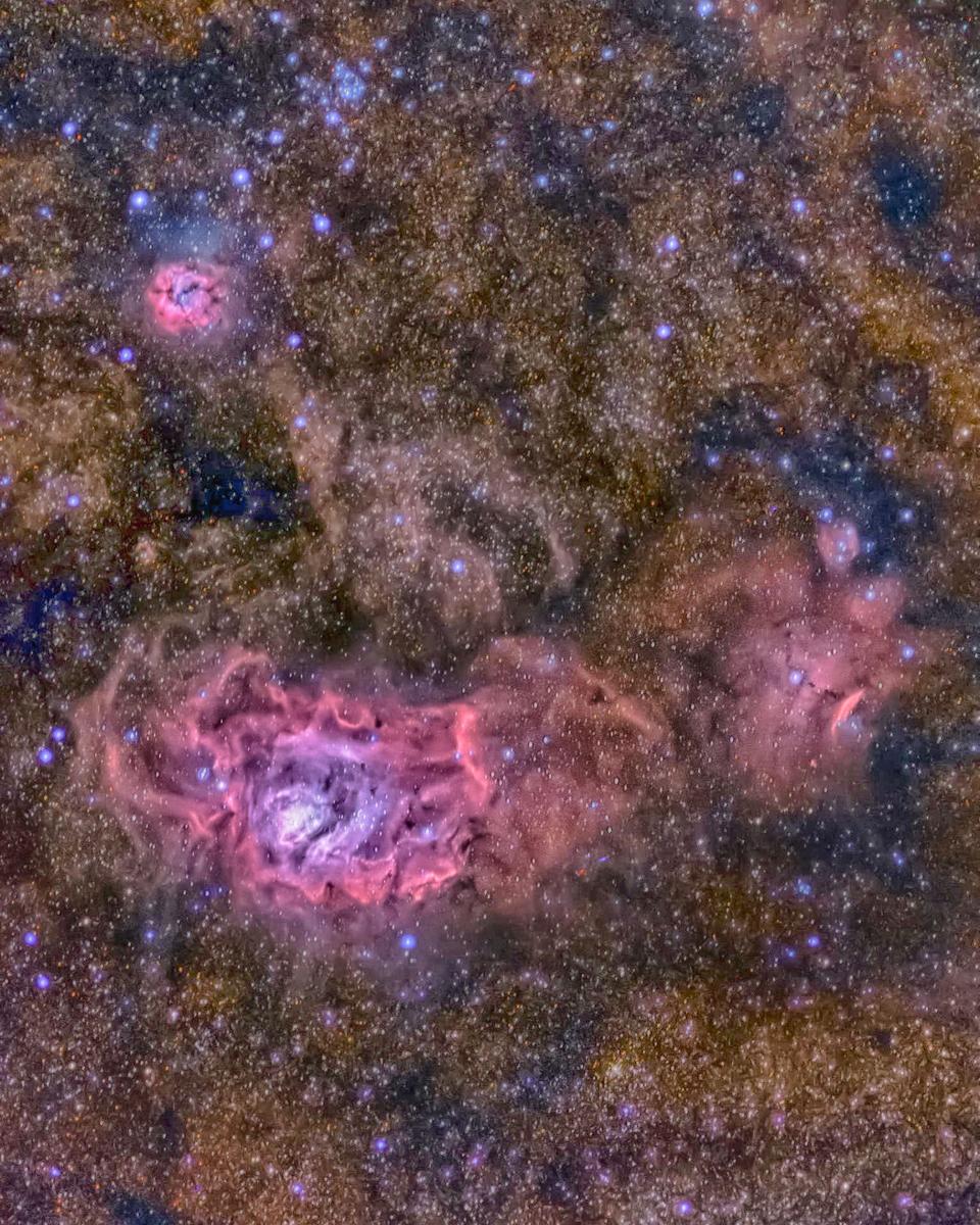 Deep Field: Nebulae of Sagittarius