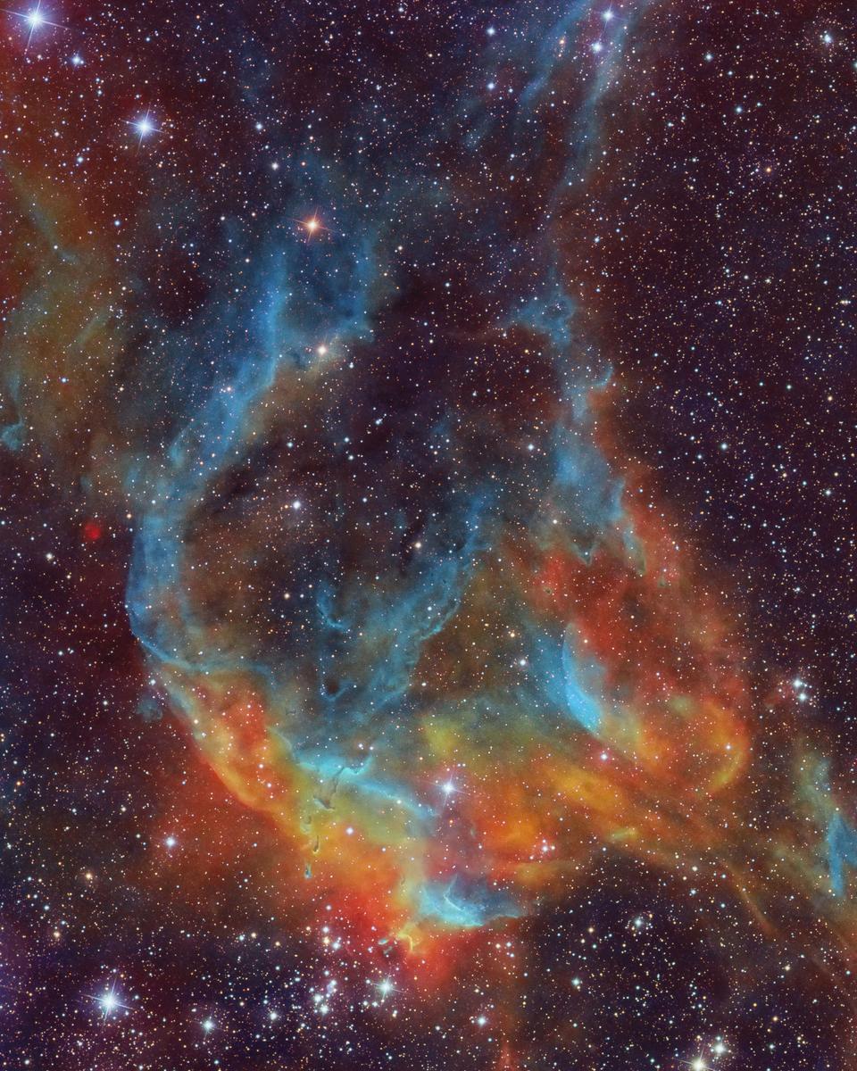 Stars, Dust, and Gas near NGC 3572