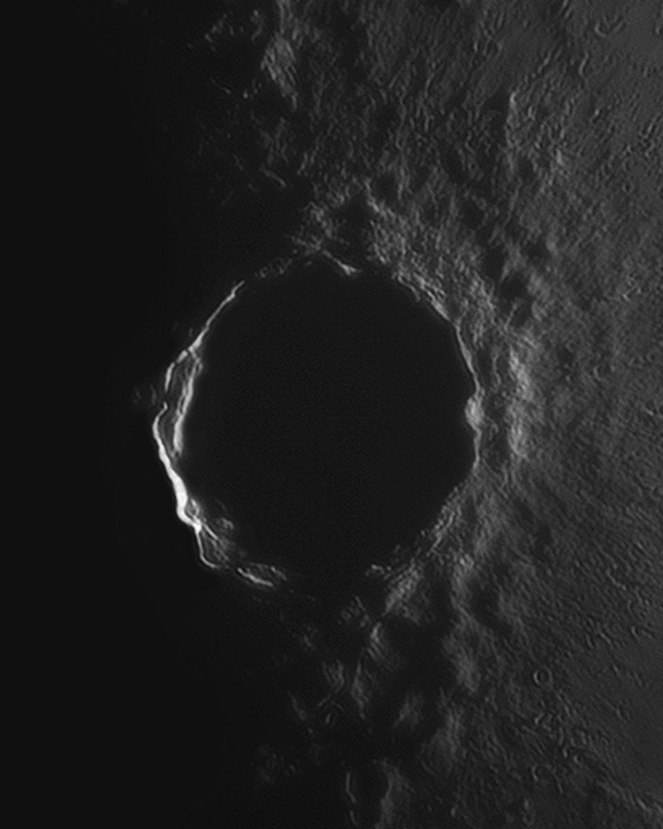Sunrise at Copernicus Crater