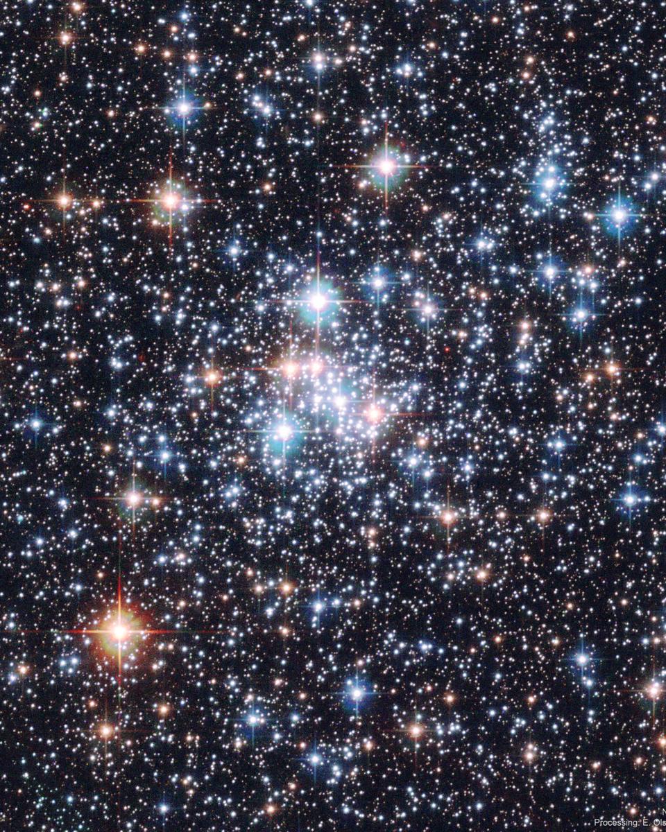A Stellar Jewel Box: Open Cluster NGC 290