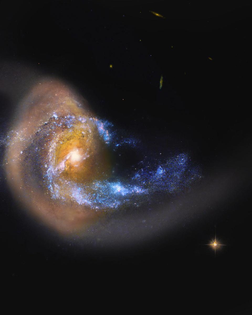 NGC 7714: Starburst after Galaxy Collision