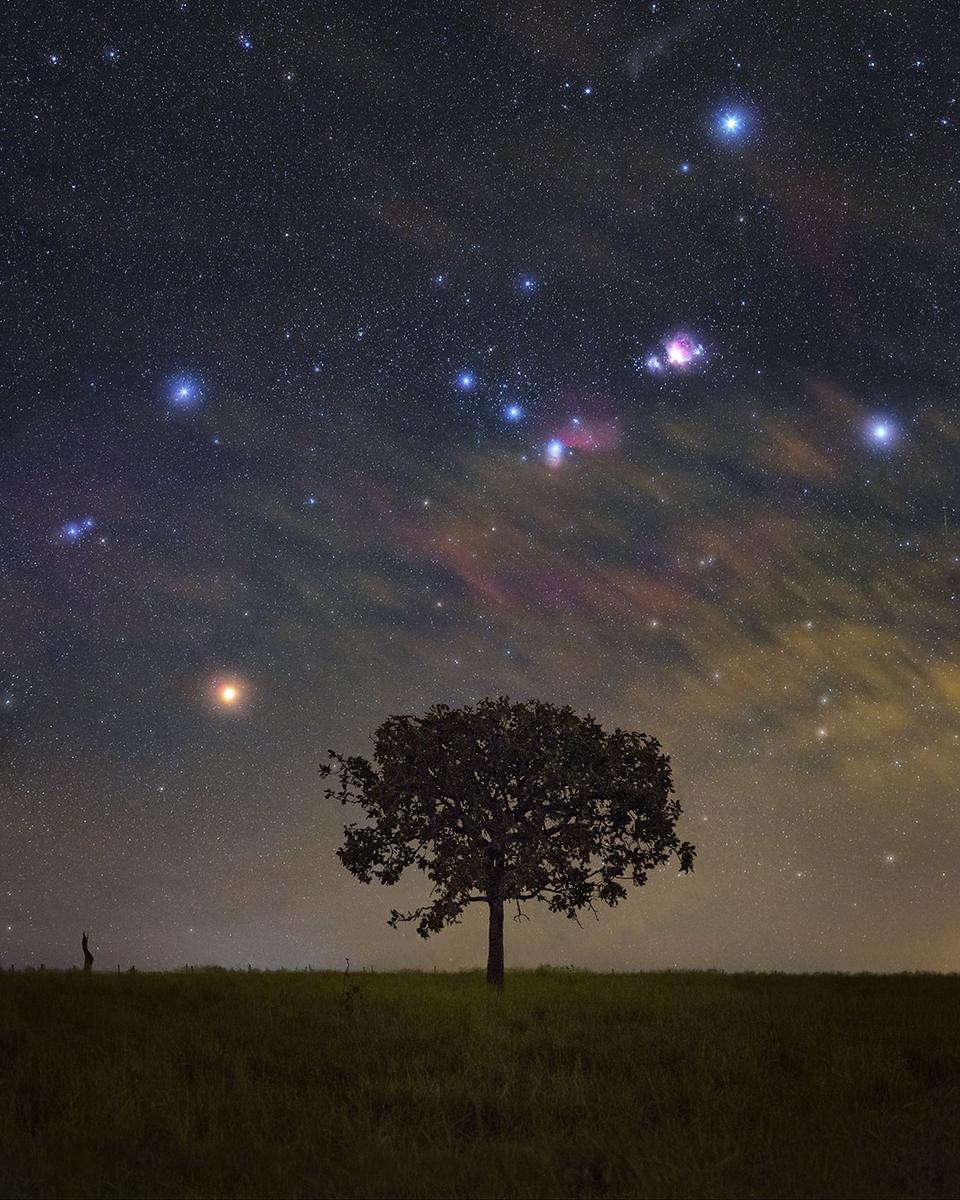Orion Rising over Brazil