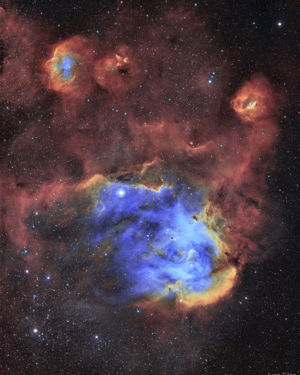 IC 2944: The Running Chicken Nebula