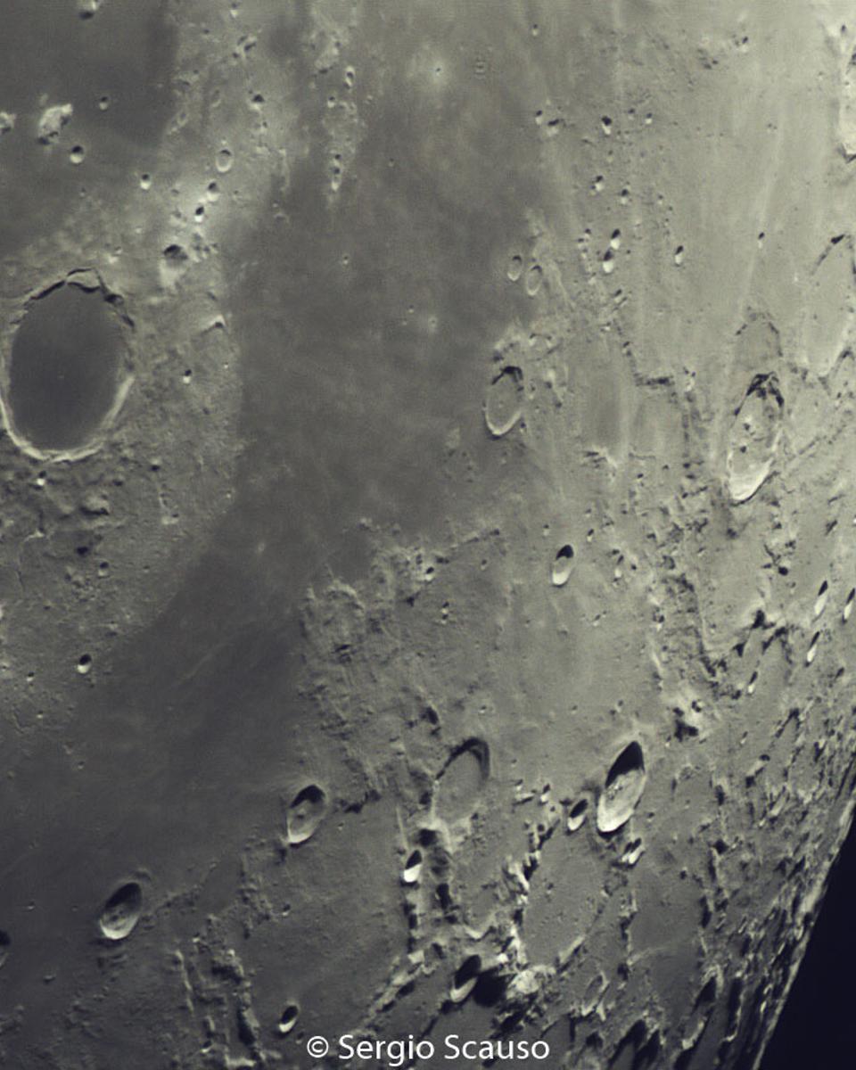 Mars at the Moon's Edge