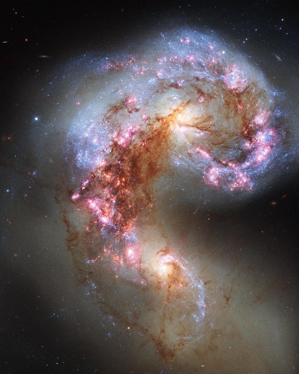 The Antennae Galaxies in Collision