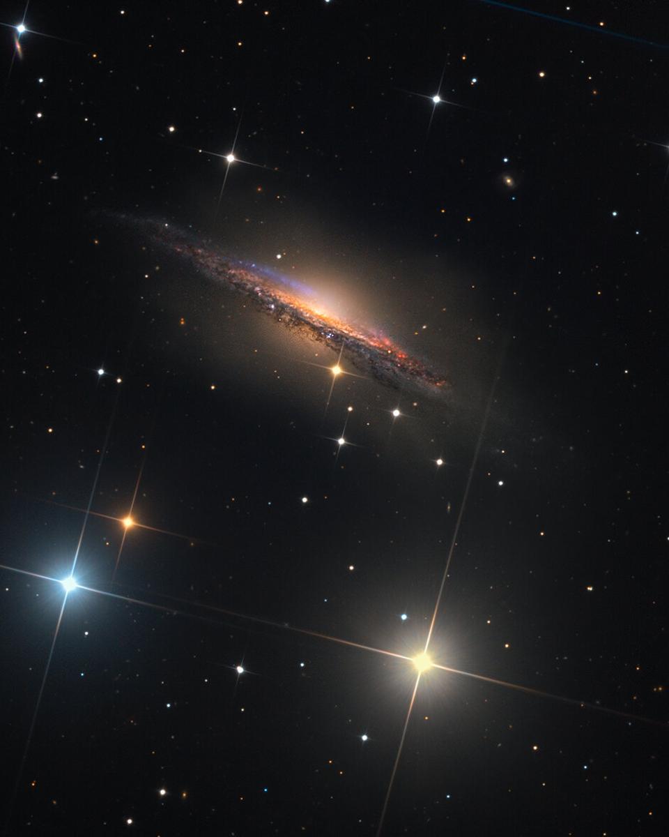 Portrait of NGC 1055