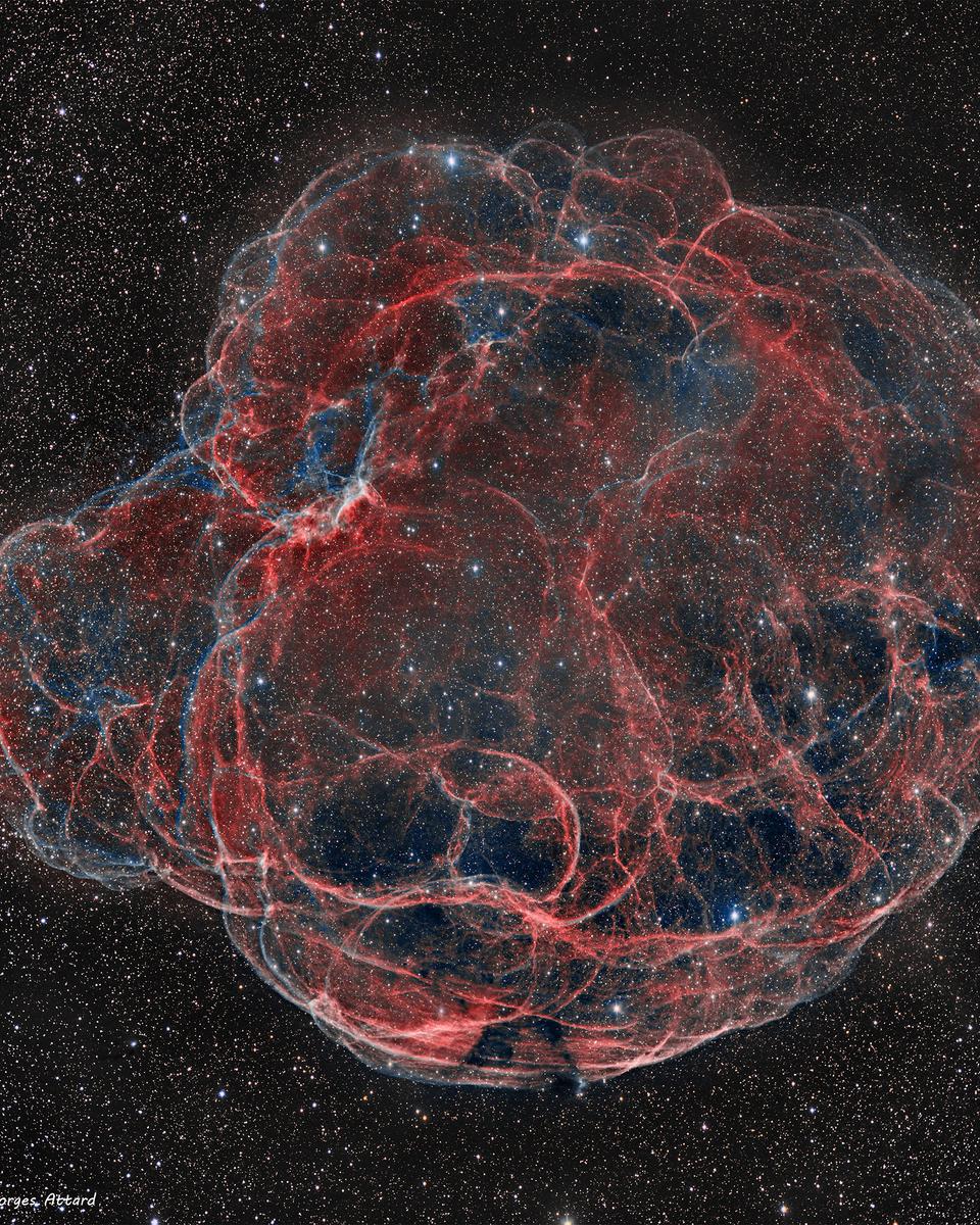 Simeis 147: Supernova Remnant