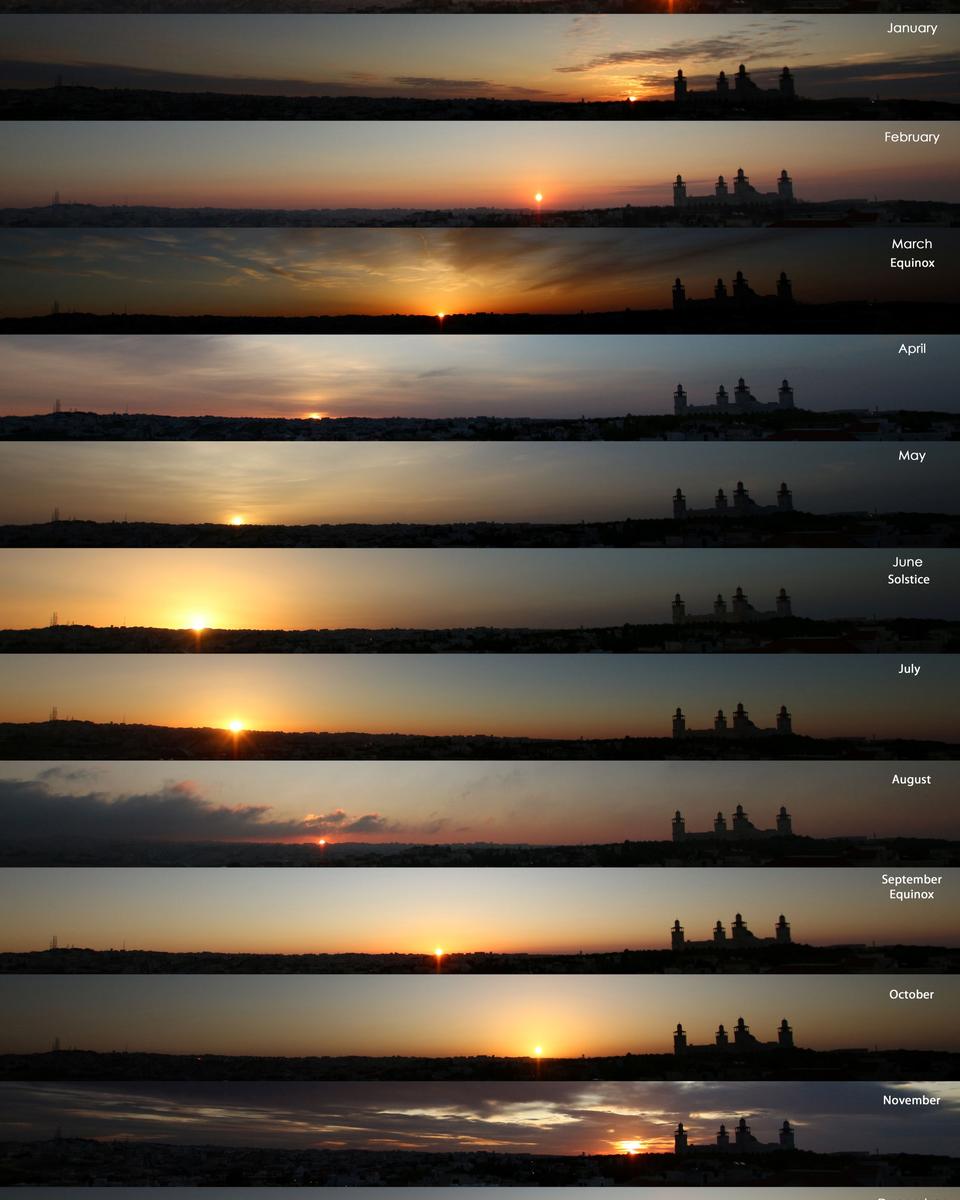 Solstice: Sunrises Around the Year