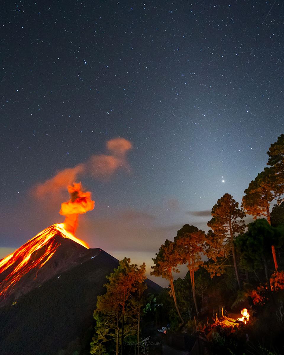 A Volcanic Great Conjunction