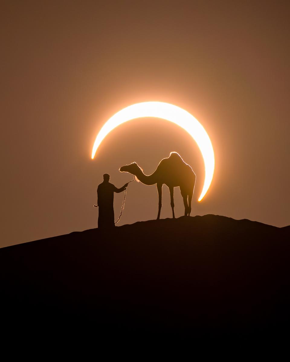 Solar Eclipse over the UAE