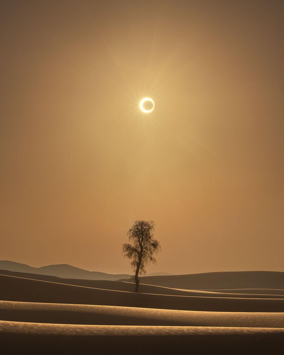 A Desert Eclipse