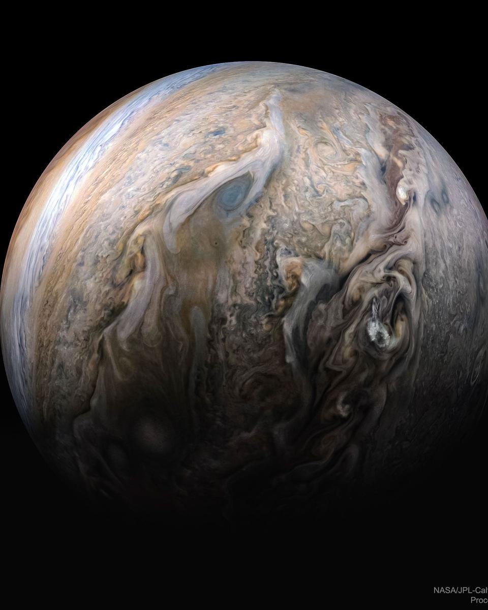 Tumultuous Clouds of Jupiter
