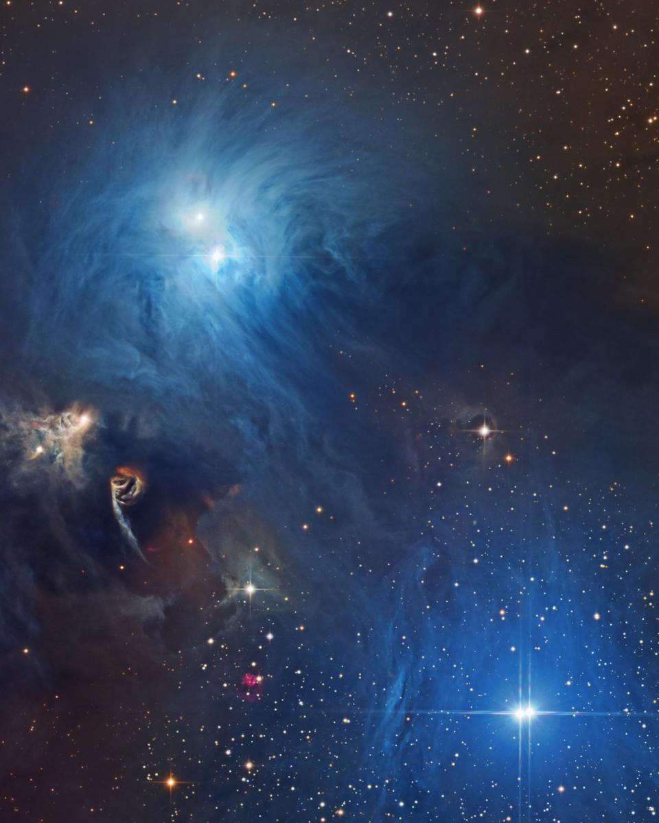 Stars and Dust in Corona Australis