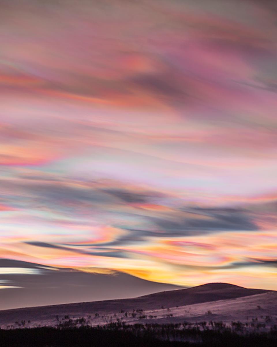 Nacreous Clouds over Sweden