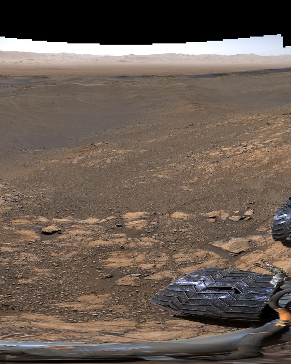 Mars Panorama from Curiosity
