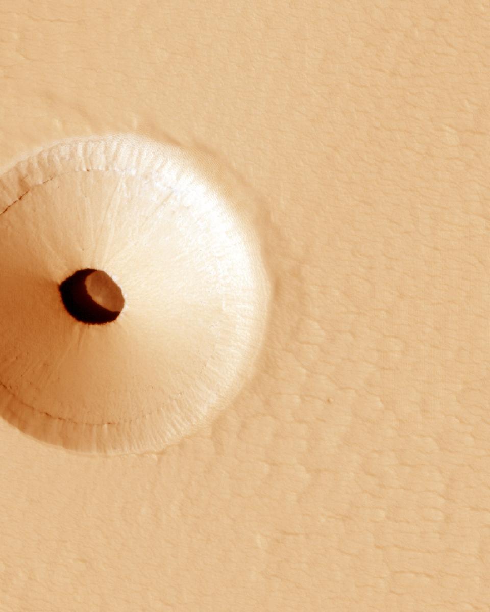 A Hole in Mars