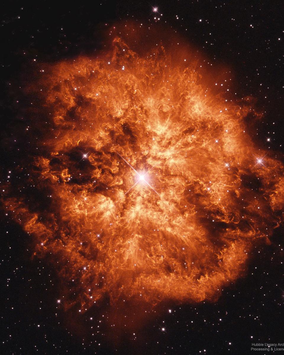 Wolf-Rayet Star 124: Stellar Wind Machine