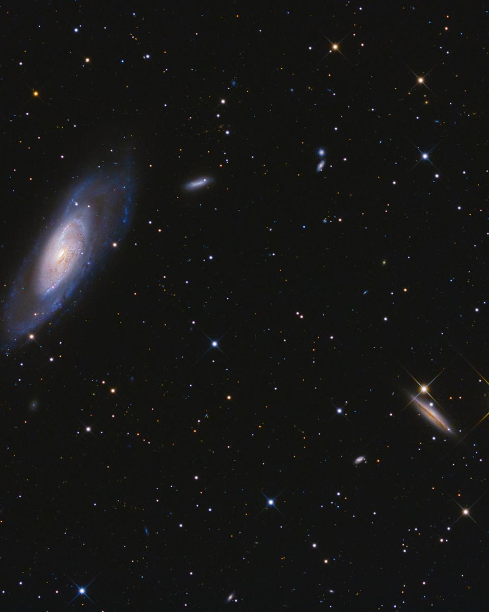 A View Toward M106