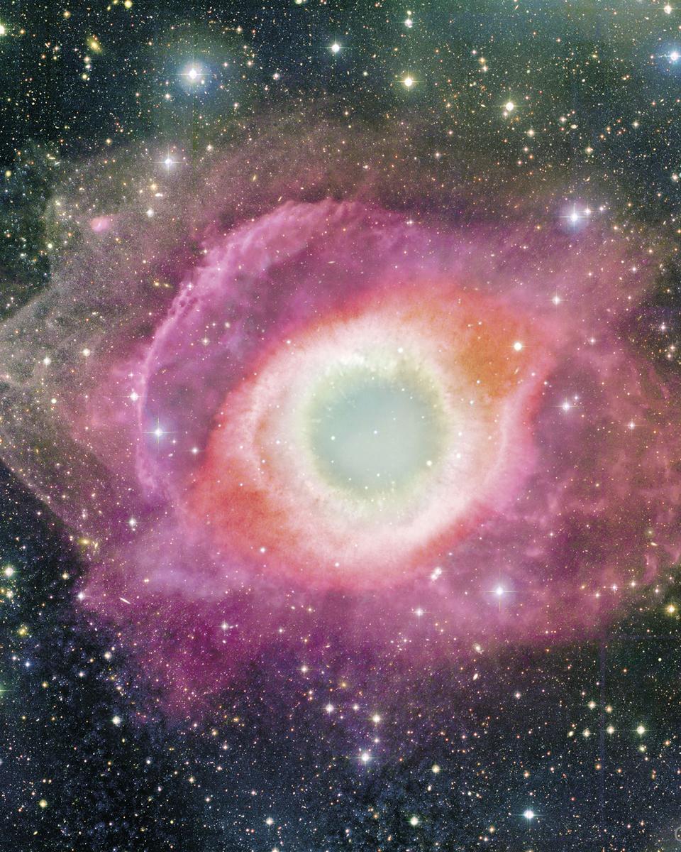The Helix Nebula from CFHT