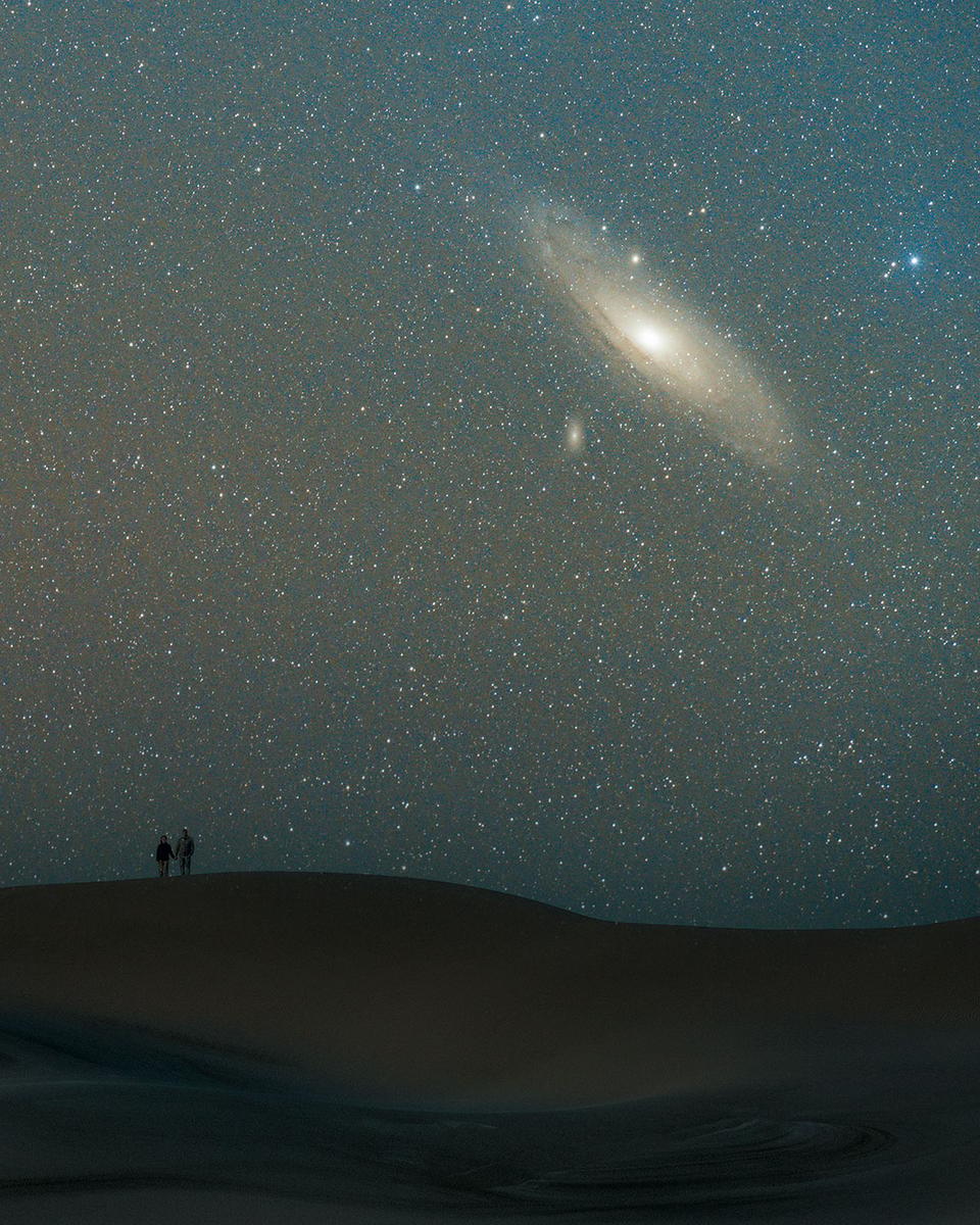 Andromeda over Patagonia
