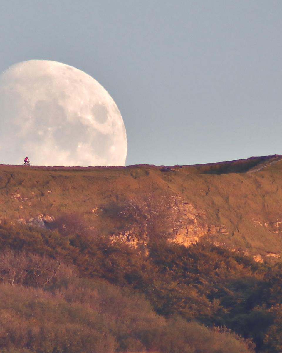 Biking to the Moon