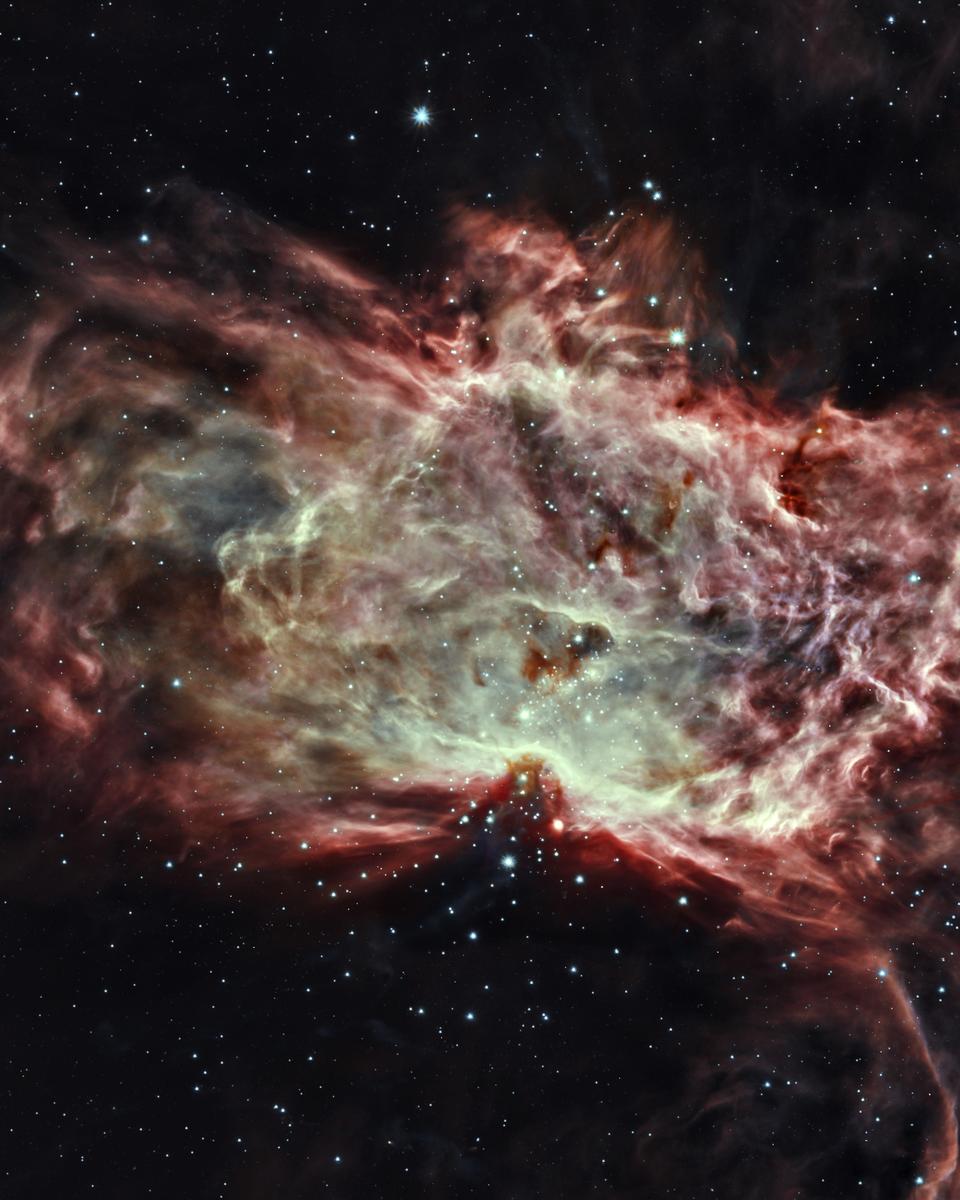 Inside the Flame Nebula