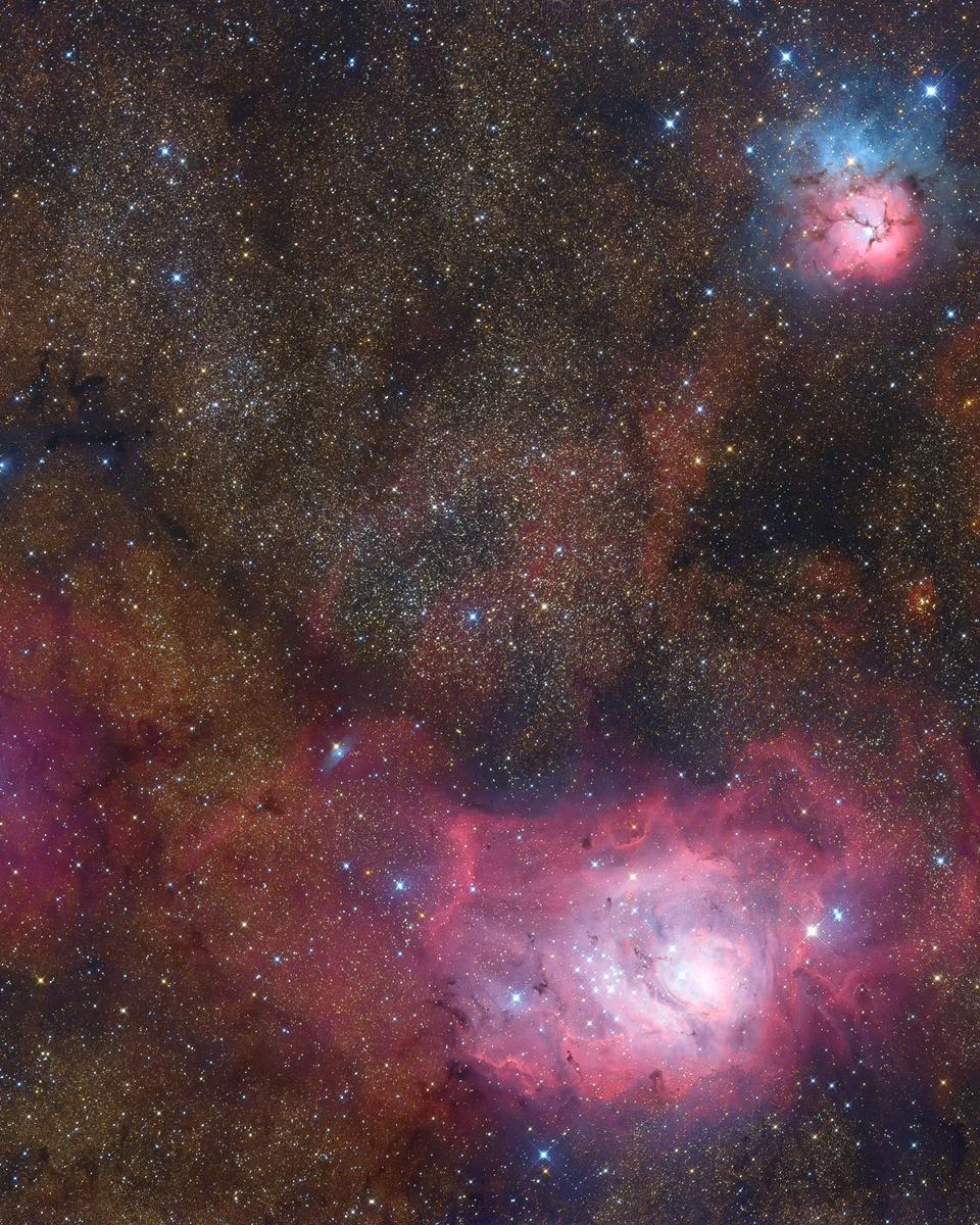 A Sagittarius Triplet